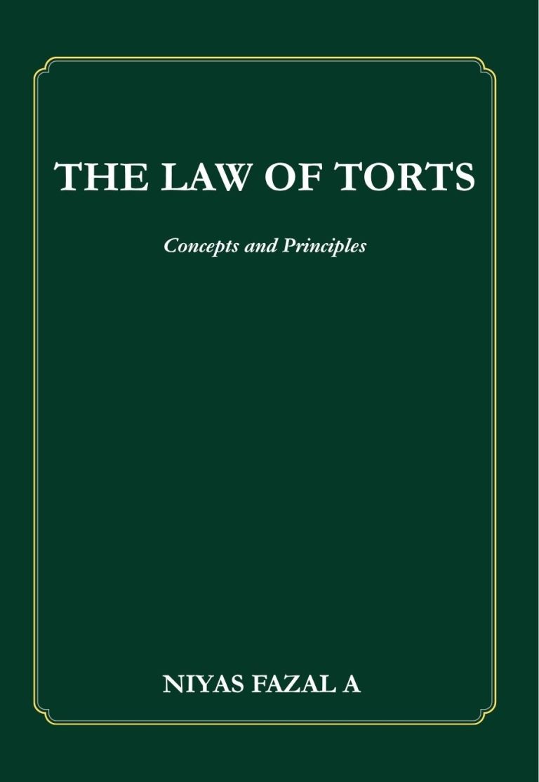 The Law of Torts: Concepts and Principles.