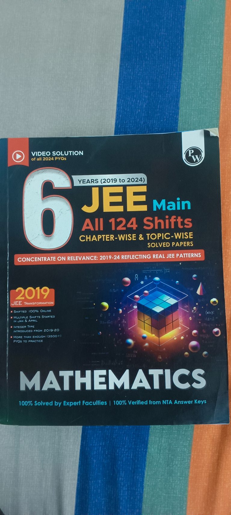 Pw last 6 years 124 shifts PCM set of books