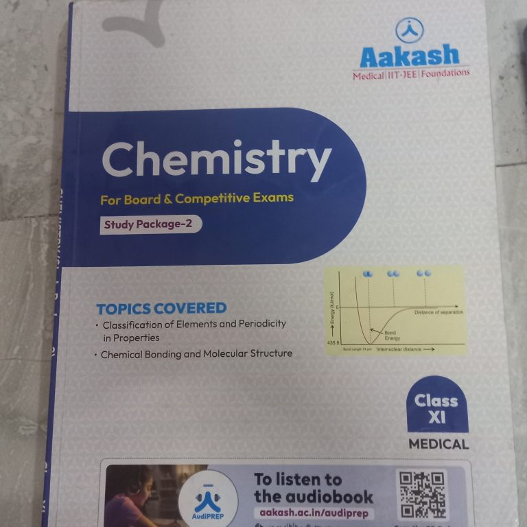Aakash chemistry for board and competitive exams