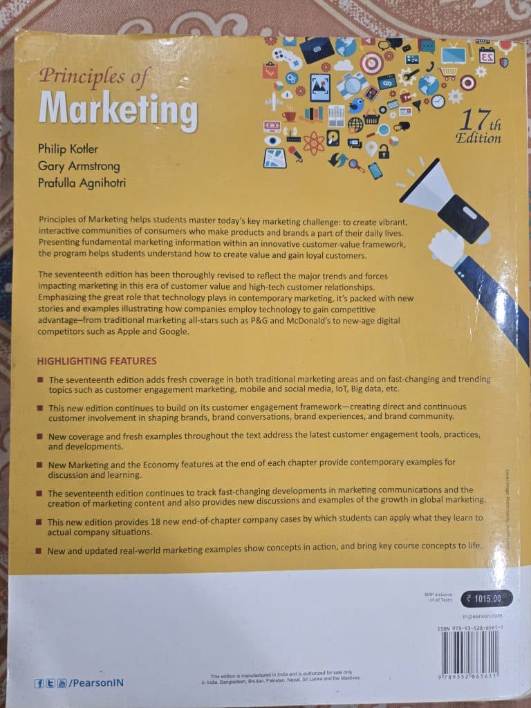 Principles of Marketing photo 2