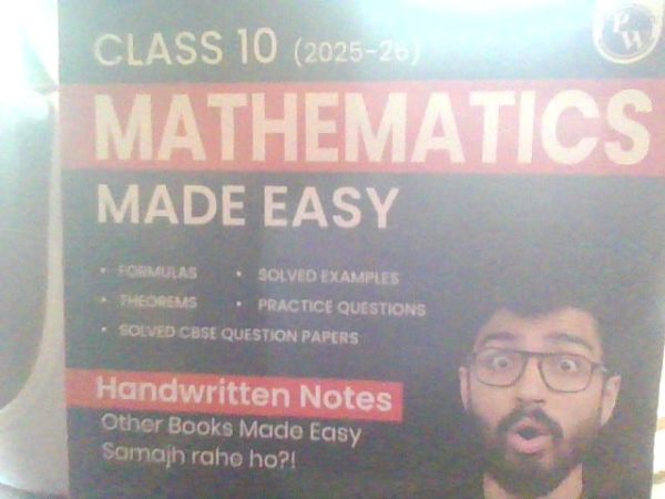 mathematics handwritten notes book by ritik sir