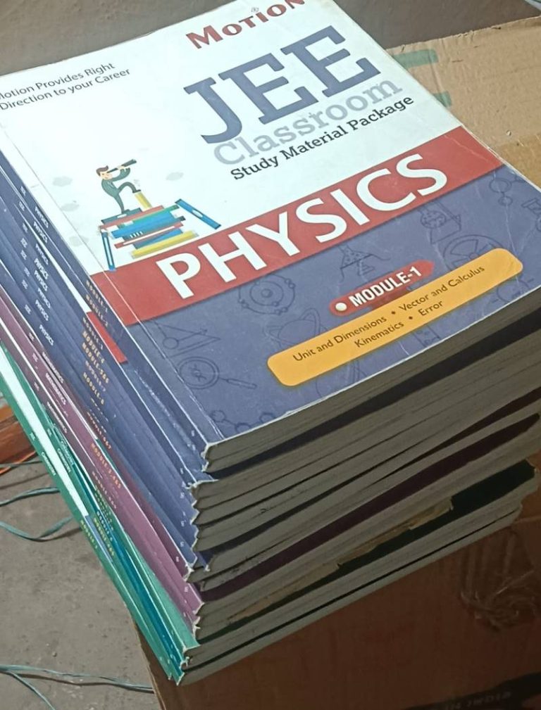 Motion jee module complete set