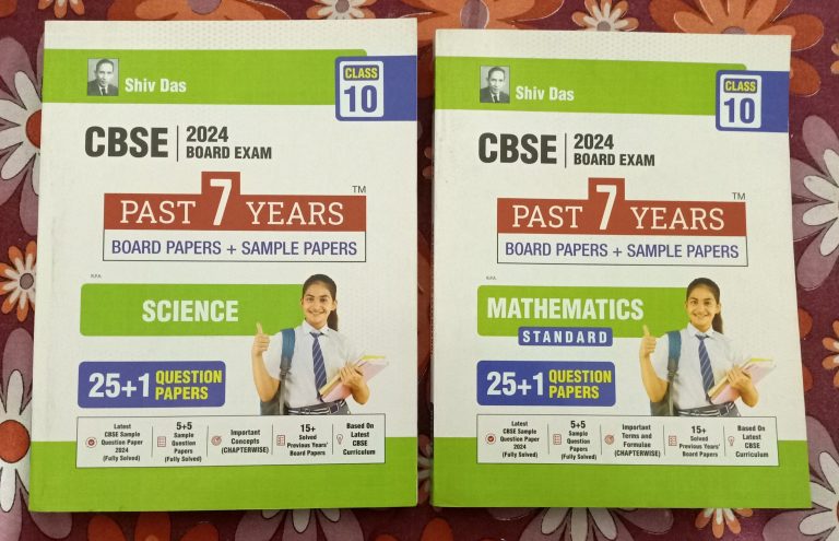Class 10 CBSE Past 7 Years Board Papers sci & math