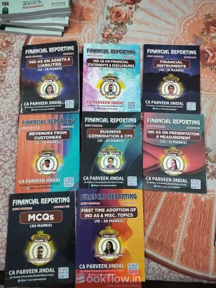 CA FINAL G1 FR’s hard books of CA PARVEEN JINDAL