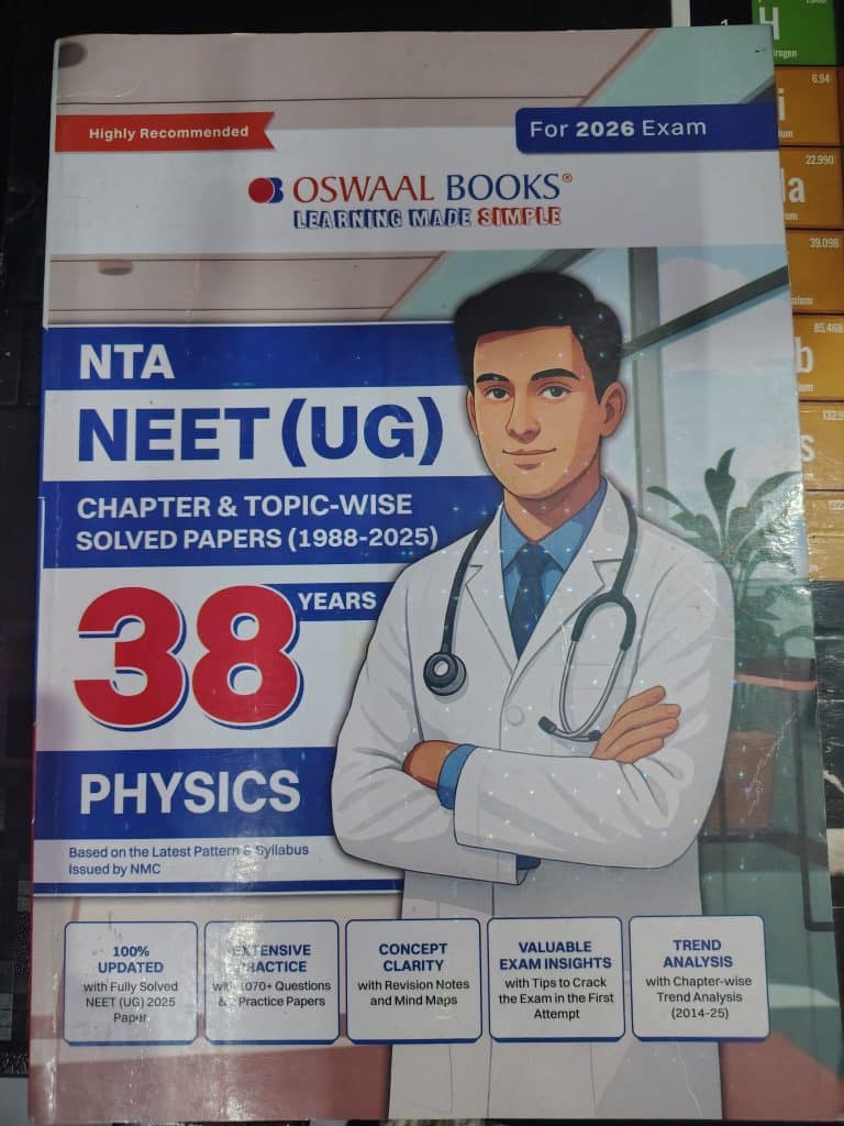 NTA NEET (UG) Chapter & Topic-Wise Solved Papers