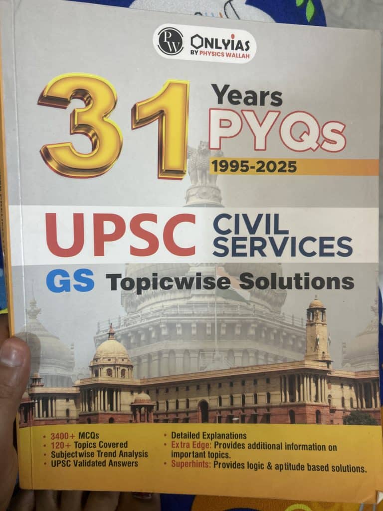 31 year PYQs 1995-2025 for upsc civil services