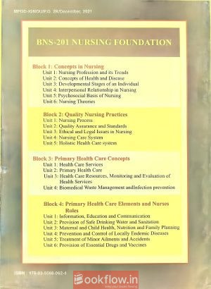 IGNOU Post Basic B.Sc Nursing – BNS 201 Nursing
