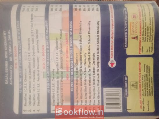 Simplified ICSE Chemistry for class 10th