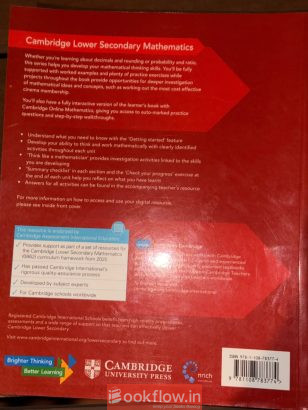 Cambridge Lower Secondary Mathematics Learner’s 9