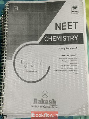 complete chemistry package by akash for neet