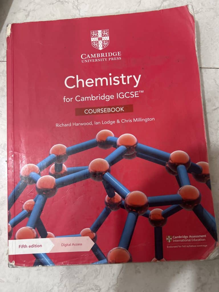 Chemistry Cambridge IGCSE Textbook