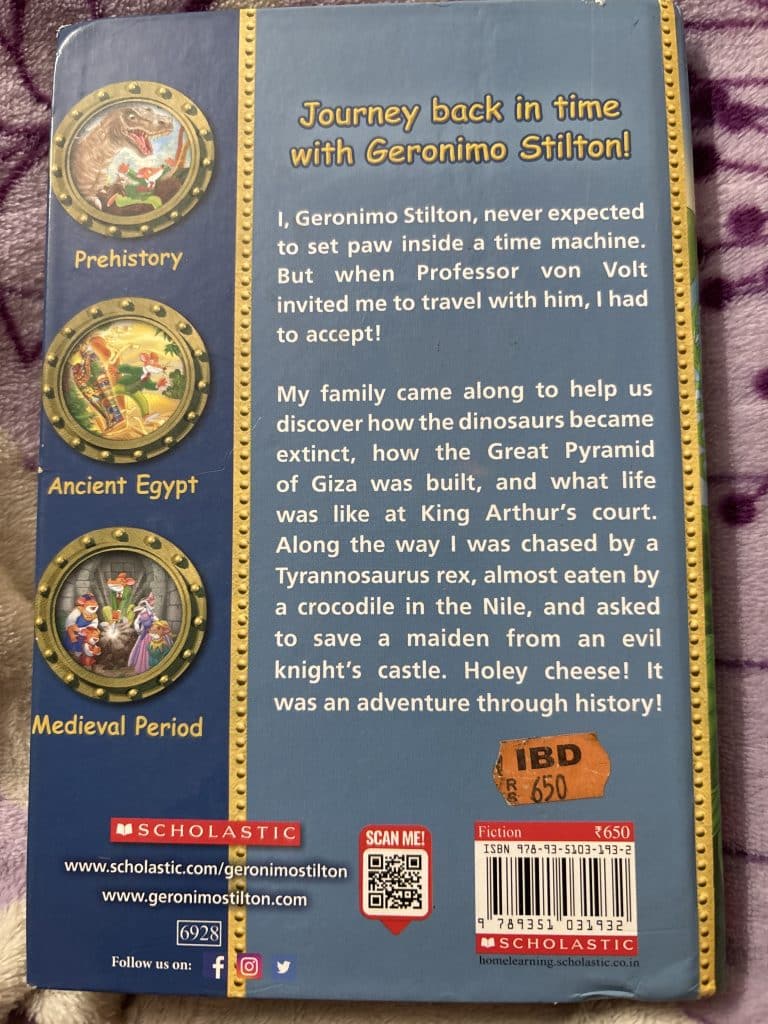 Geronimo stilton journey through time series photo 2