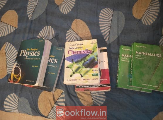 Class 11 pcm combo-used reference books