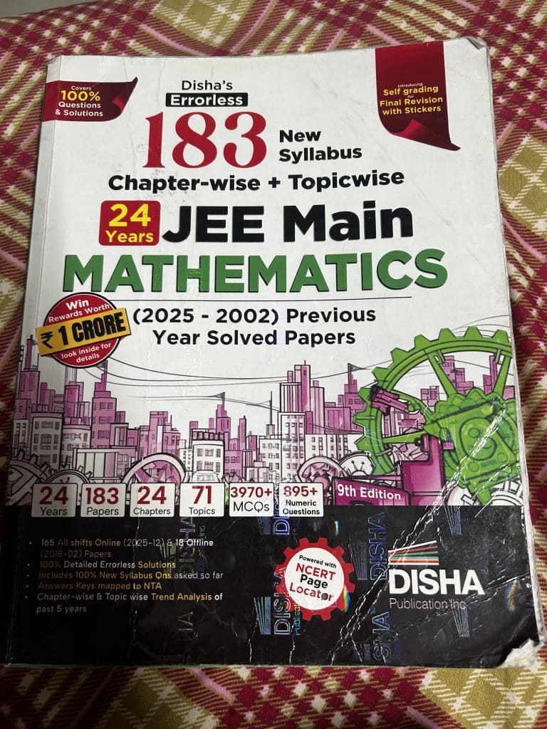 Disha mains pyq mathematics