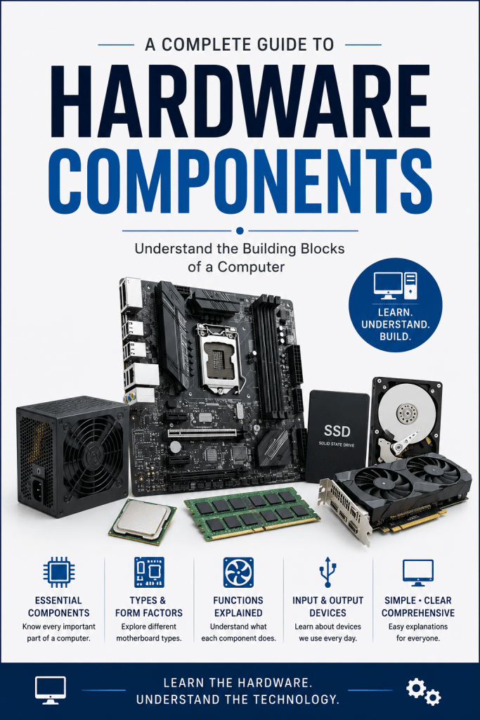 HARDWARE COMPONENTS : Internal and external photo 2