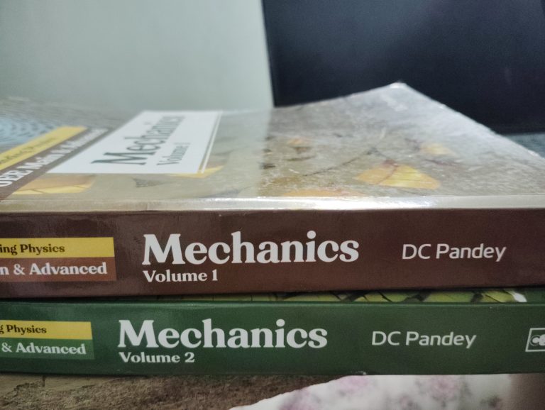 Arihant|DC pandey|physics mechanics volume 1 and 2