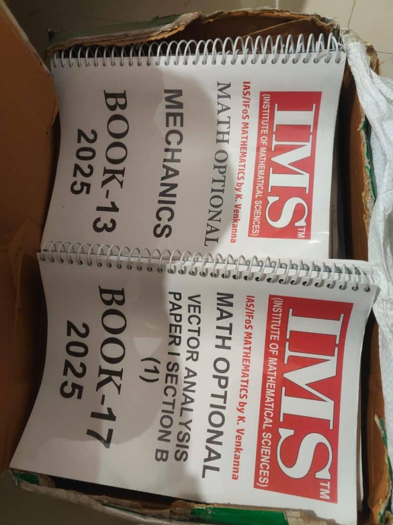 Ims Mathsoptional UPSC Notes Spiral