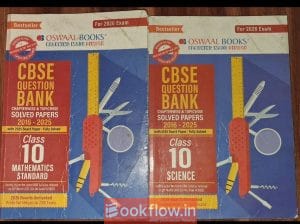 Oswal Class 10 Science & Maths Question Bank Set