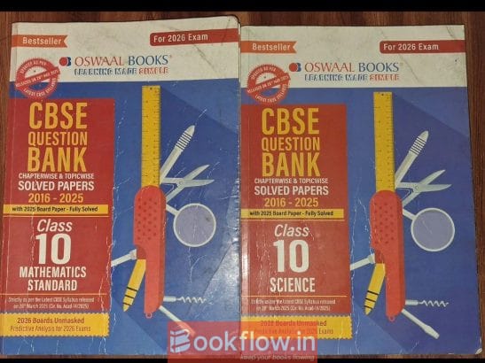 Oswal Class 10 Science & Maths Question Bank Set