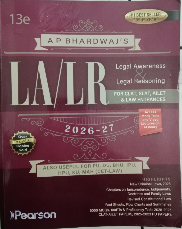 Legal Awareness Legal Reasoning by Pearson