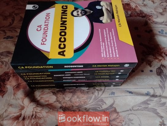 CA Foundation book set PW