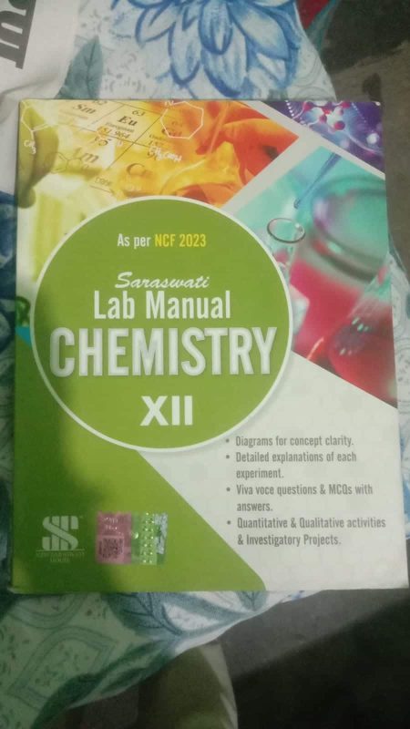 Lab Manual Chemistry Class 12th