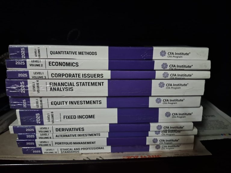 Cfa Level 1 Books