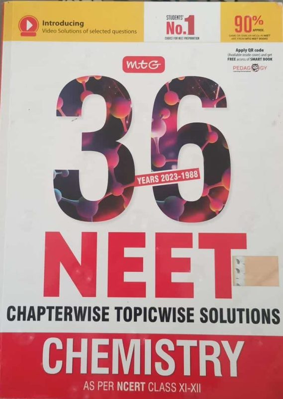mtg 36 year chemistry neet topicwise pyq