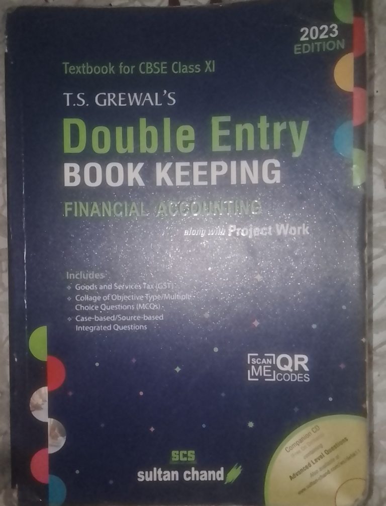 Double Entry Book Keeping