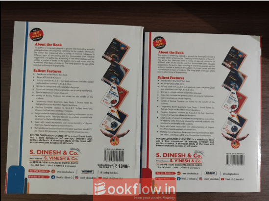 Dinesh Companion Chemistry Class 11 Vol. 1 & 2