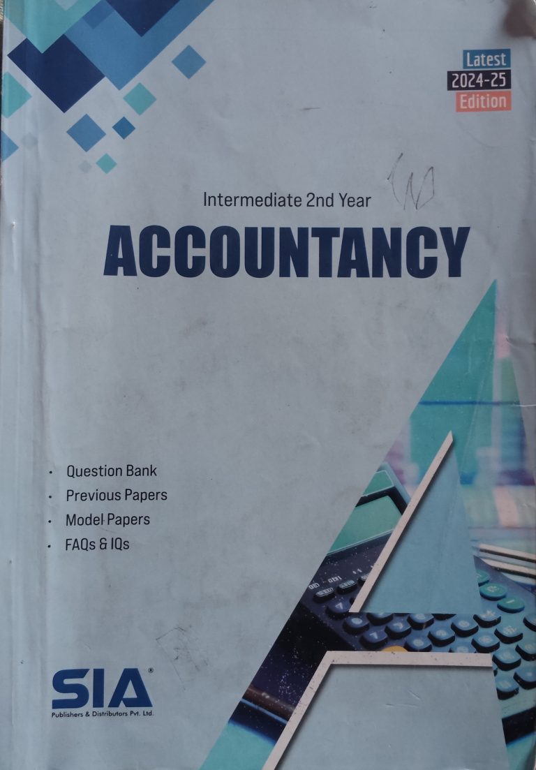 Accountancy class 12