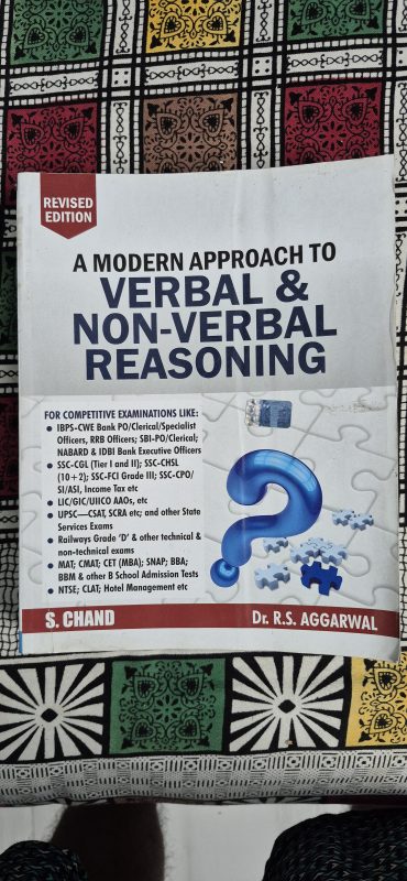 A Modern Apprach To Verbal & Non-Verbal Reasoning