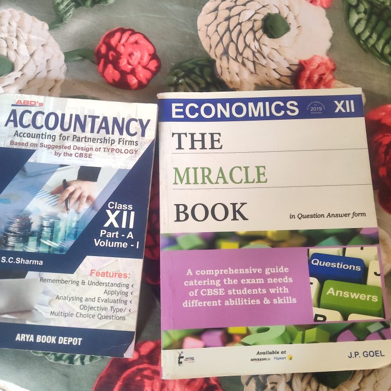 Class 12 Commerce – Accountancy & Economics (Combo