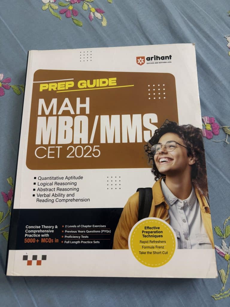 Arihant MAH MBA/MMS CET 2025
