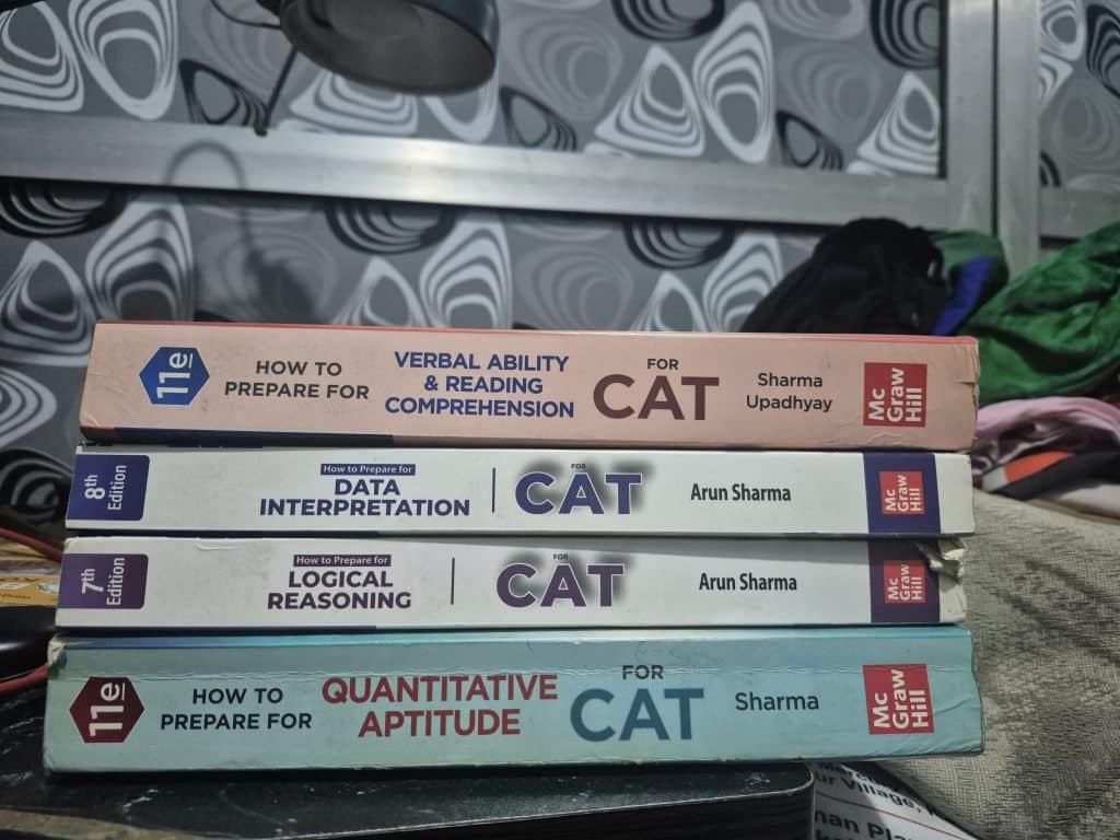 Complete CAT 4-Book Set by Arun Sharma