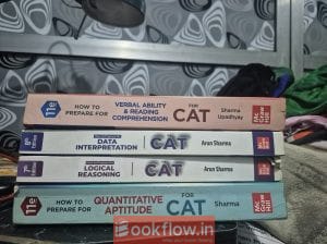 Complete CAT 4-Book Set by Arun Sharma