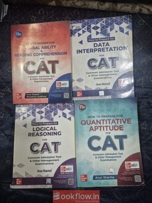 Complete CAT 4-Book Set by Arun Sharma