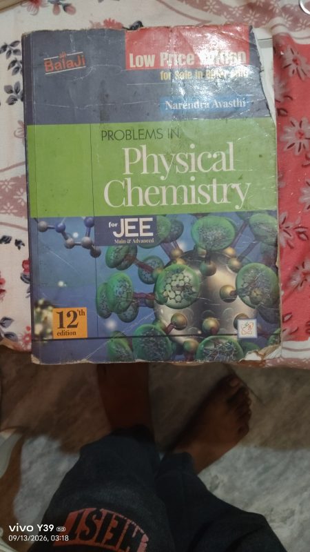Narendra Avasthi Physical Chemistry for JEE (Main