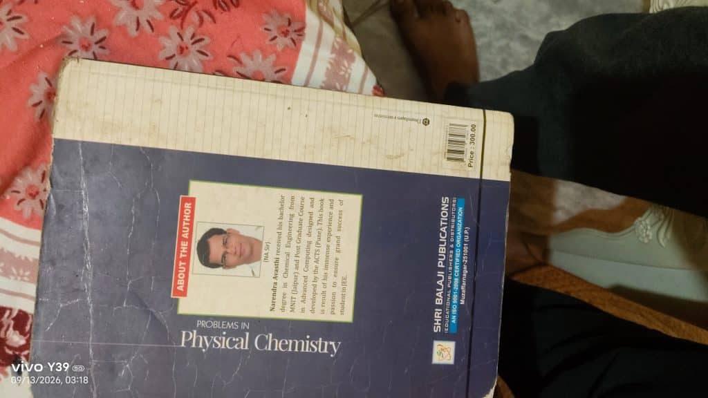 Narendra Avasthi Physical Chemistry for JEE (Main photo 3