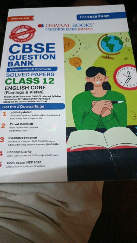 Oswaal CBSE Question Bank Chapterwise & Topicwise