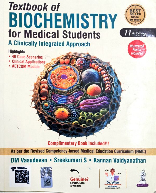 D.M. Vasudevan Textbook of Biochemistry for Medica