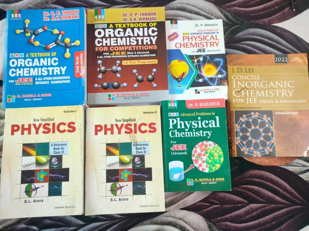 JEE Physics & Chemistry Books – 7 Book Set