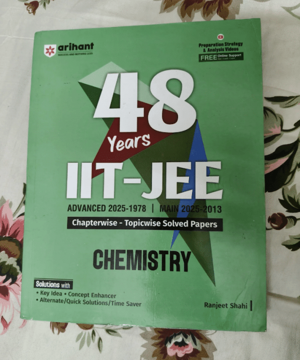 Arihant 48 Years IIT-JEE Chemistry JEE Main + Adv