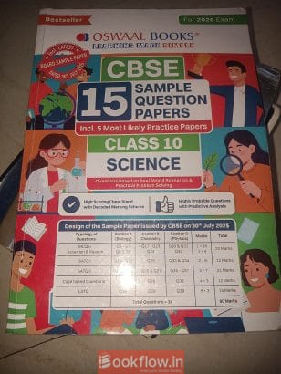 OSWAAL BOOK CBSE 15 SAMPL...