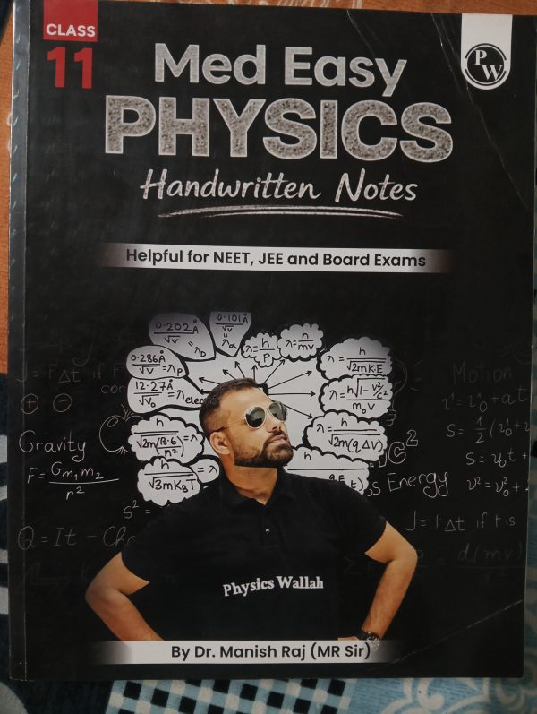 PW Class 11 Med Easy Physics Handwritten Notes