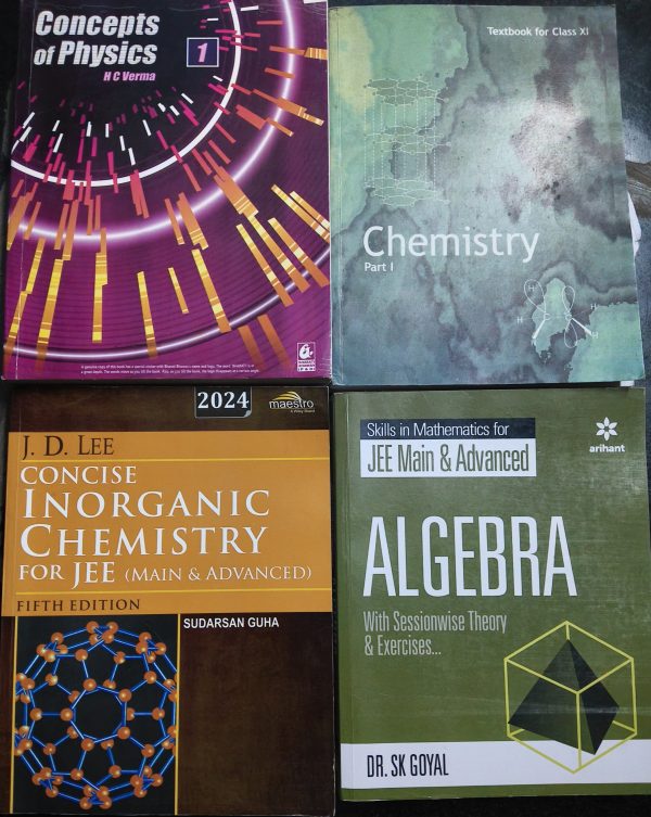 JEE Preparation Books – Physics Chemistry Maths