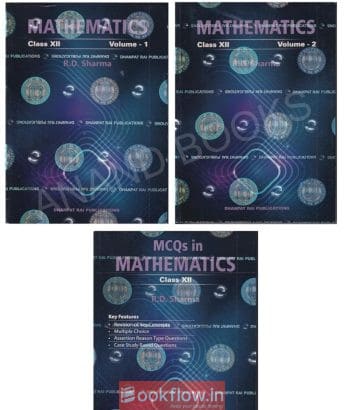 Rd Sharma class 12th math vol 1&2 with mcq