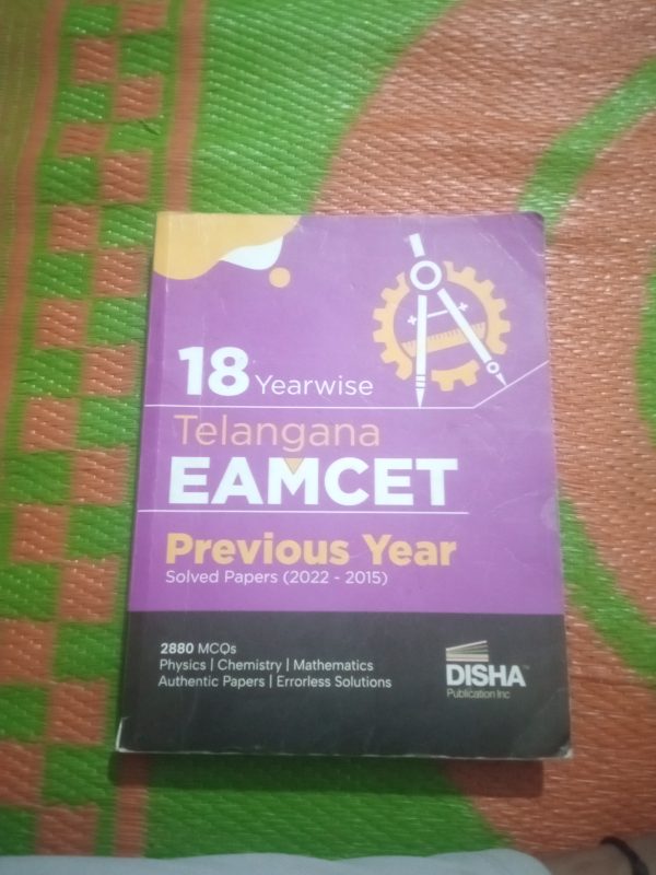 Telangana eamcet previous year sloved papers (2022