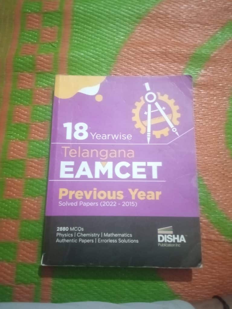 Telangana eamcet previous year sloved papers (2022