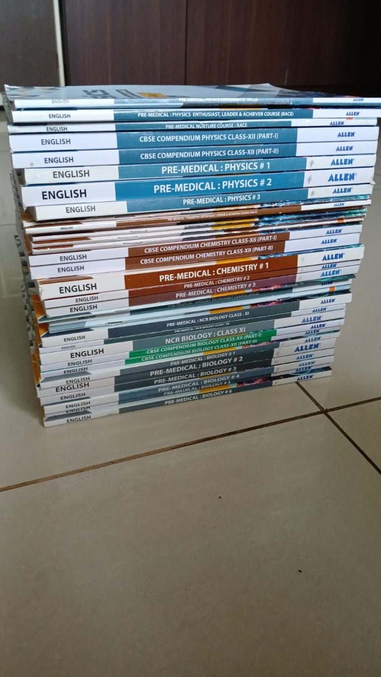 11&12 NEET ALLEN Set 33 books